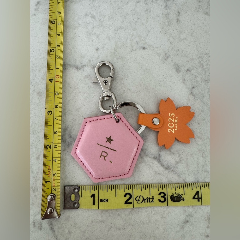 Starbucks reserve Tokyo exclusive leather keychain charm